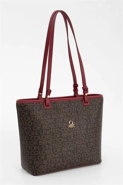 1646-2K6 BENETTON ÇANTAKAHVE BORDO ürün görseli