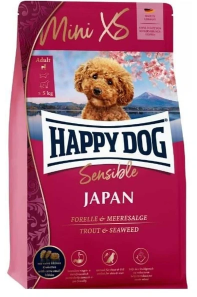 Happy Dog Mini XS Sensible Japan Hassas Sindirim Küçük Irk Köpek Maması 1,3 Kg ürün görseli