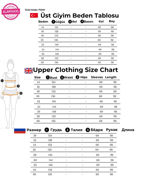 Büyük Beden Kürklü Kapüşonlu Dizaltı Kadın Kalın Şişme Kaban - Resim 7