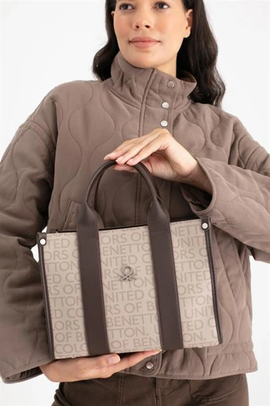 1640-2K6 BENETTON ÇANTATAŞ KAHVE ürün görseli