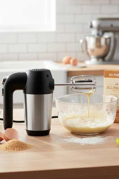 SMX-2774 El Mikseri – 200 W, 5 Kademe Hız  SİYAH - Resim 5