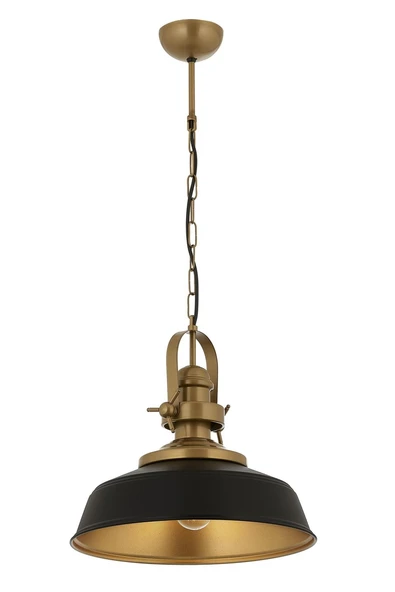 AVONNI  Siyah Boyal? Avize E27 Metal 35cm ürün görseli 1