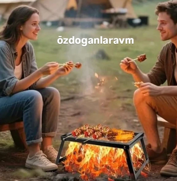 Avcı Kamp Mangal Izgarası - Resim 2