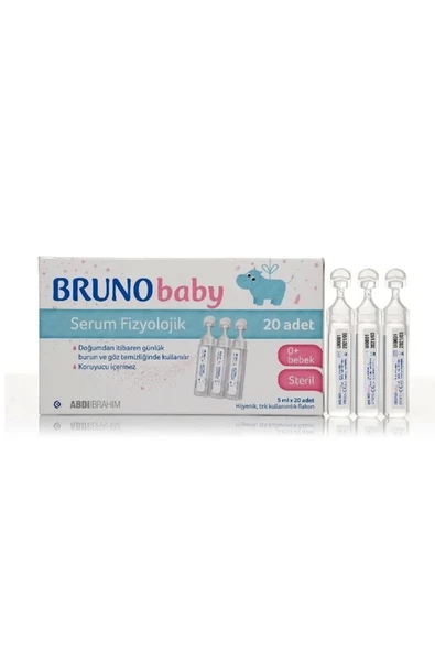 BRUNO BABY SERUM FIZ. FLK. 20 X 5 ML