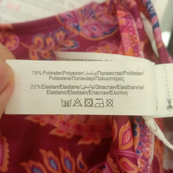 BÜYÜK BEDEN YÜKSEK BEL DESTEKLEYİCİ BİKİNİ SETİ - Resim 5