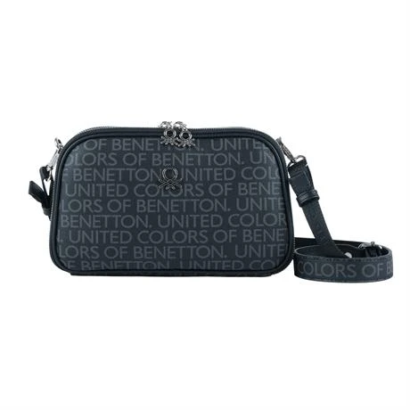 1638-2K6 BENETTON ÇANTASİYAH - Resim 3