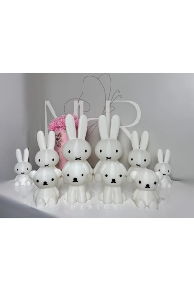 MHRDESİNG Boris Ayı Gece lambası küçük boy 10 CM Gün ışığı pilli - Resim 5