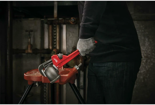 Milwaukee Ağır Tip Çelik Boru Anahtarı 300MM 12" 48227112 - Resim 3