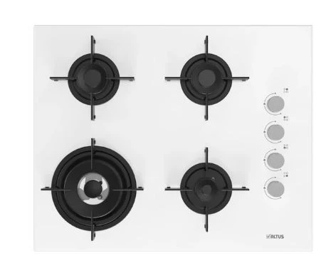 Altus ALA 189 DW Beyaz Cam Ankastre Ocak ürün görseli 1