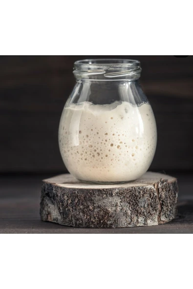 Trabzonvakfıkebirunlumamüller Değirmenden Organik Atalık Siyez Ekşi Hamur Mayası 100gr (15YILLIK) - Resim 6