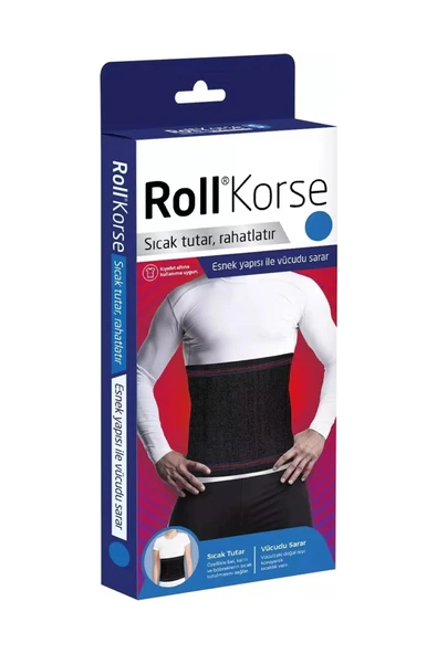 Roll Korse Large - Siyah ürün görseli 1