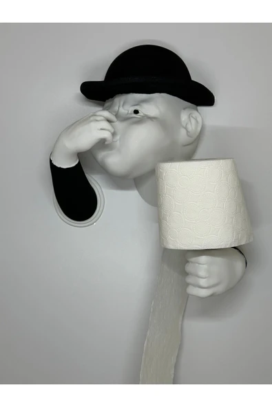 3D Tuvalet Kağıdı Tutacağı - Resim 2