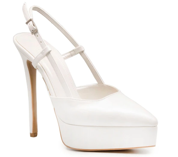 Gedikpaşalı Bty 26K 1272 Beyaz Bayan Ayakkabı Abiye ürün görseli