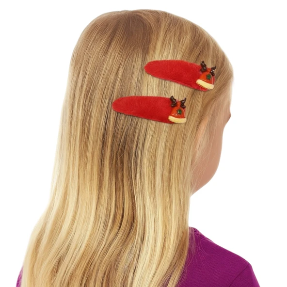 Yeniyıl Yılbaşı Temalı Toka - 2li - Resim 5