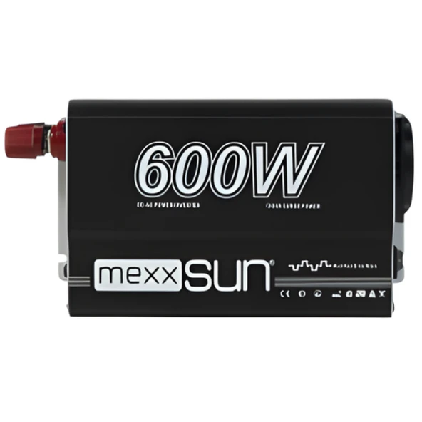Mexxsun 12V 600W Modifiye Sinüs İnverter ürün görseli