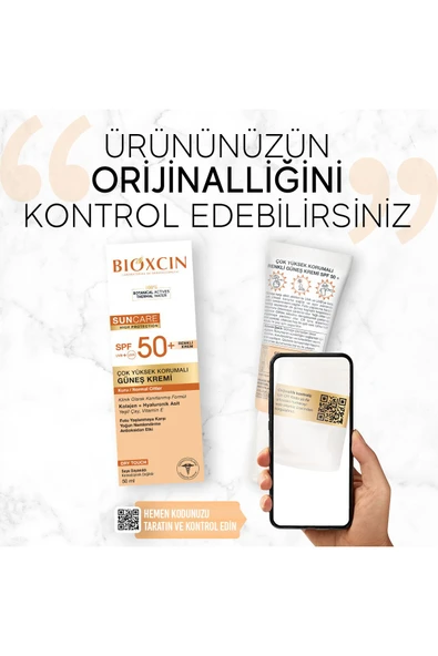 Bioxcin Sun Care Güneş Krem Renkli Yüksek Korumalı Kuru & Normal Ciltler İçin SPF50+ 50 ml - Resim 7