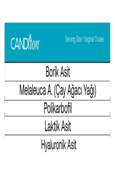 CANDITON HA VAJINAL OVUL 10X2G - 2