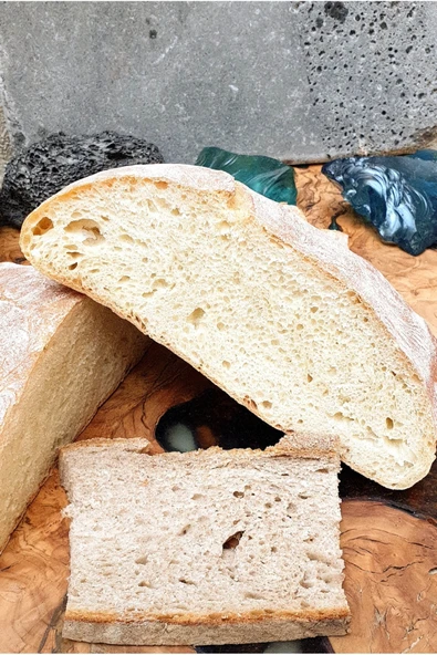 Trabzonvakfıkebirunlumamüller Değirmenden Organik Atalık Siyez Ekşi Hamur Mayası 100gr (15YILLIK) - Resim 4