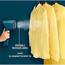 Tefal Pure Pop DT2020 Mavi 1300 W Buharlı Düzleştirici - Resim 3