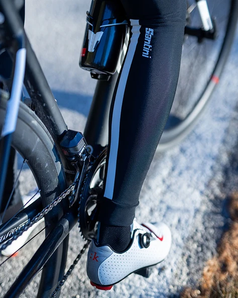 Santini ALBA Sonbahar-Kış Kadın Bisiklet Taytı 1W1181PROALBA - Resim 7