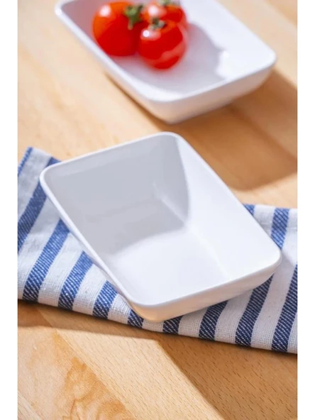 Acar POR7156 Carmen Beyaz Porselen Tabak 13 cm ürün görseli 1