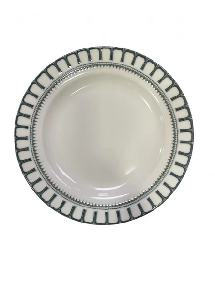 Cooker CKR4251 Desenli Porselen Servis Tabağı 23 cm 6'lı ürün görseli 1