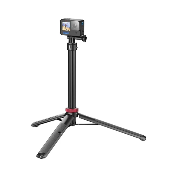 Go-Quick Iı Aksiyon Kamera Uzatılabilir Tripod Monopod - Resim 5
