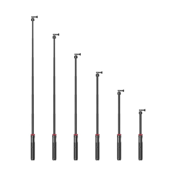 Go-Quick Iı Aksiyon Kamera Uzatılabilir Tripod Monopod - Resim 3