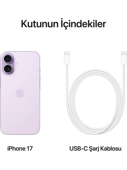 Apple iPhone 17 256 GB Lavanta (Apple Türkiye Garantili) - 7