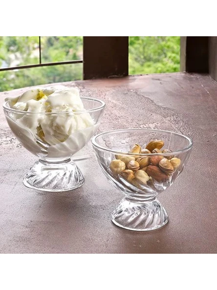 Kosova GRB27 Ayaklı Cam Kase 6'lı ürün görseli 1