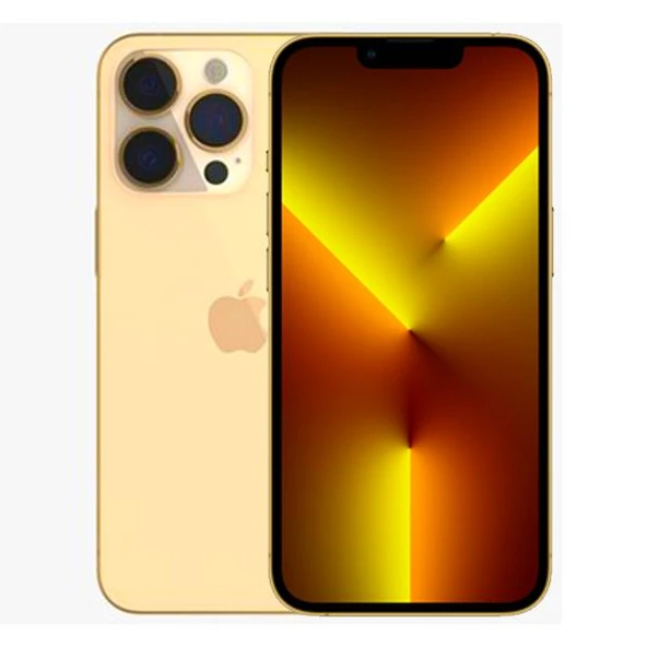 APPLE IPHONE 13 PRO GOLD 256GB YENILENMIS B KALITE (12 AY GARANTILI) ürün görseli 1