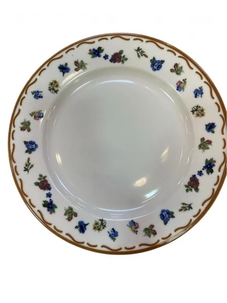 Cooker CKR4249 Çiçek Desenli Porselen Pasta Tabağı 6'lı ürün görseli