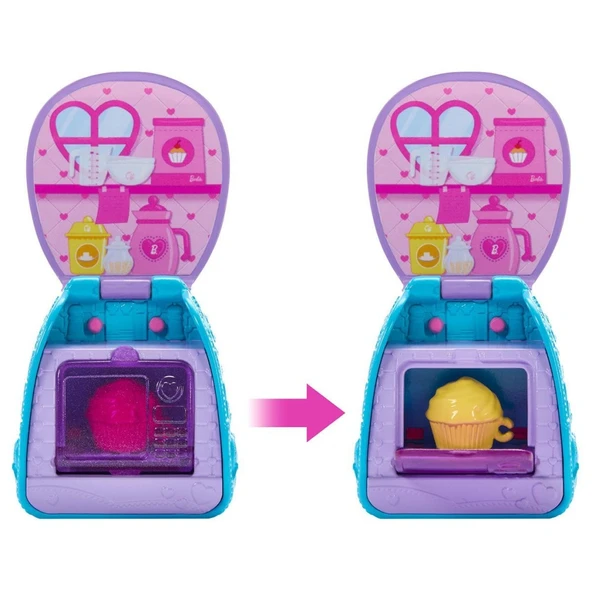 JBF46 Chelsea Sırt Çantası Olabilen Cupcake Oyun Seti - Resim 4