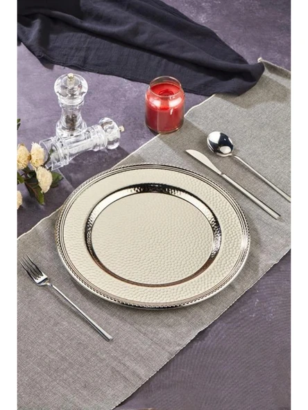 Cooker CKR3574 Gümüş Renk Metal Supla 33 cm ürün görseli