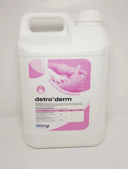 Detroderm El Ve Cilt Dezenfektanı 5 Litre ürün görseli