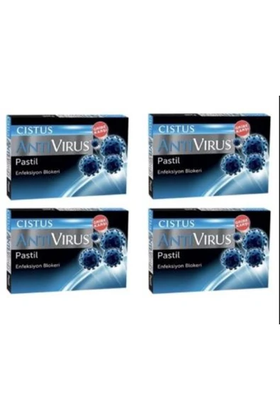 Cistus Antivirus Pastil 10'lu x 4 Adet ürün görseli