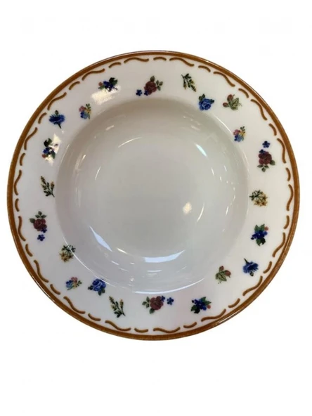 Cooker CKR4248 Çiçek Desenli Porselen Yemek Tabağı 6'lı ürün görseli