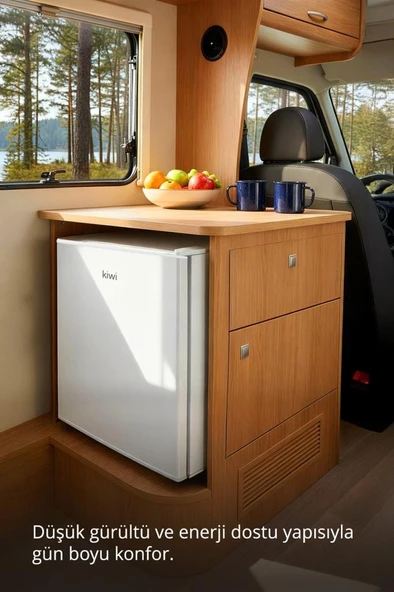 Kiwi KRF-2545 Mini Buzdolabı 45 Lt Kapasite & Enerji Tasarruflu - Resim 4