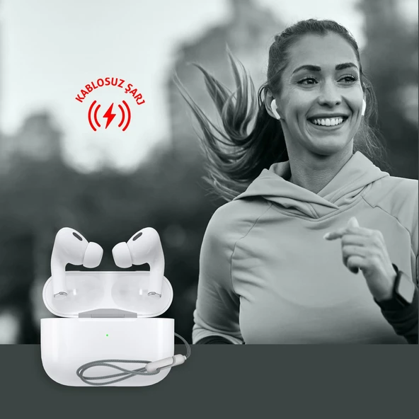 Polosmart PBS230 Bluetooth 5.3 TWS Kulaklık Wireless Şarj Dokunmatik Kontrol IOS Android Uyumlu - Resim 4