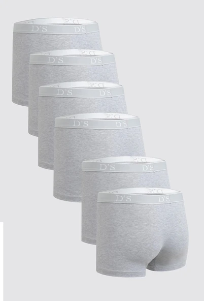 Ds Damat Short Leg Boxer, Multipack Grey ürün görseli