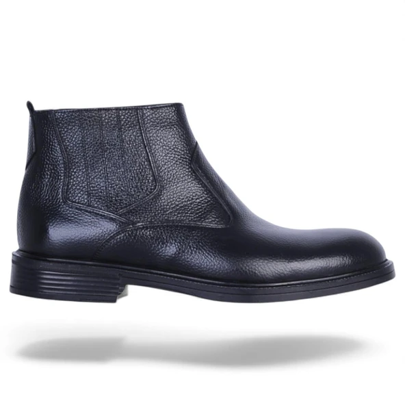 Censay 185 Siyah Zigana Erkek %100 Deri Kürklü Bot - Resim 2