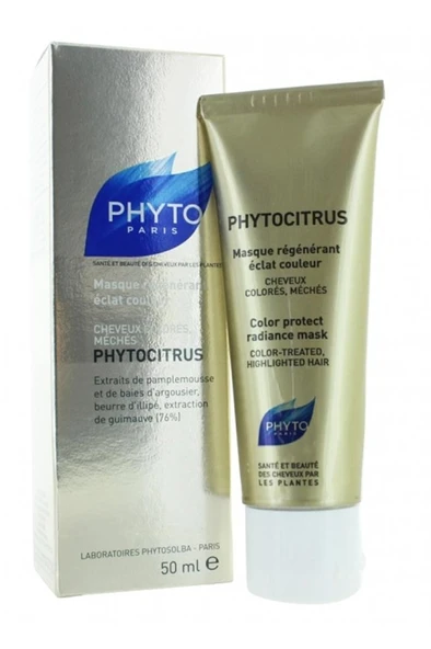 Phyto Renk Koruyucu Maske - Phytocitrus Color Radiance Mask 50 ml 3338221102034 ürün görseli 1