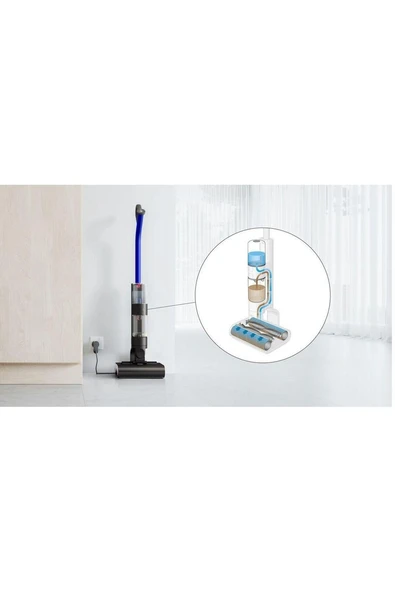 Dyson WashG1 (Parlak Mavi / Mat Siyah) Islak/Kuru Süpürge - Resim 3