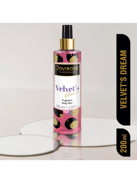 JOVIROSE BODY MIST VELVETS DREAM 200 ML 3lü ürün görseli