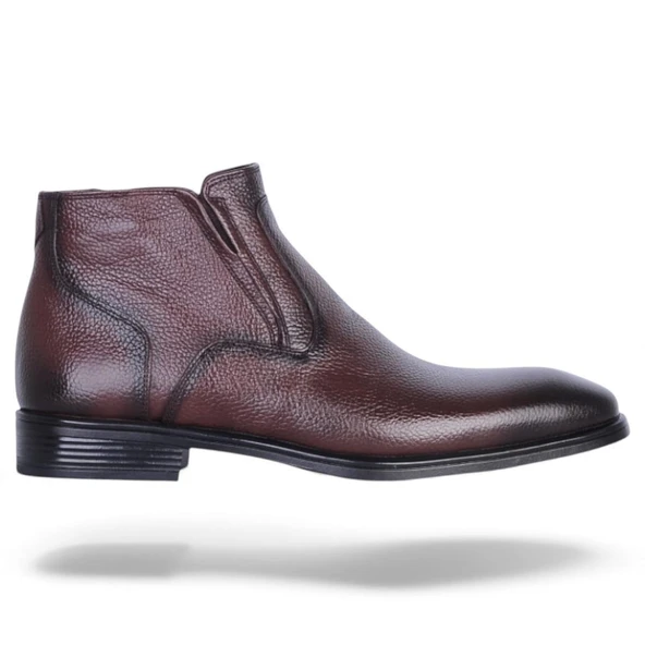 Censay 138 Kahve Zigana Erkek %100 Deri Kürklü Bot - Resim 2