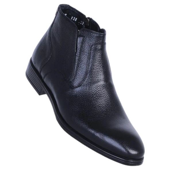 Censay 138 Siyah Zigana Erkek %100 Deri Kürklü Bot ürün görseli