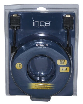 INCA IVGA-10PT 10 MT %100 BAKIR VGA KABLO - 2