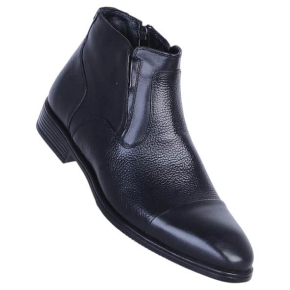 Censay 137 Siyah Garne Zigana Erkek %100 Deri Kürklü Bot ürün görseli