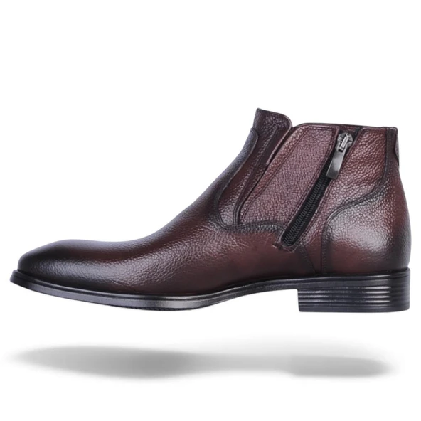 Censay 138 Kahve Zigana Erkek %100 Deri Kürklü Bot - Resim 3