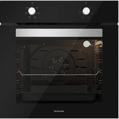 Silverline Siyah Cam Ankastre Set 3420 - CS5335B01 - BO6501B01 - Resim 3